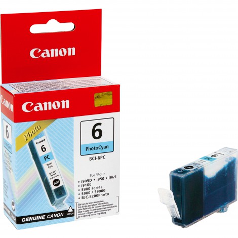 Canon BCI-6PC Inkpatroon Foto (Cyaan)