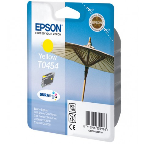 Epson T0454 Inkpatroon (Yellow)