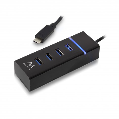 ACT AC6415 USB-C 4-Poorts USB3.1Gen1 Hub