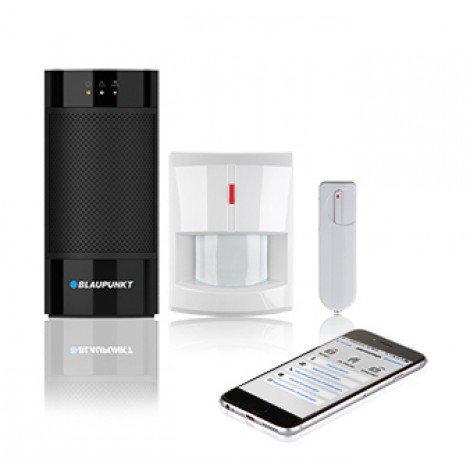 Blaupunkt Q3000 Alarmsysteem (incl. Hub/1x bewegingsmelder/1x Raam-/deursensor