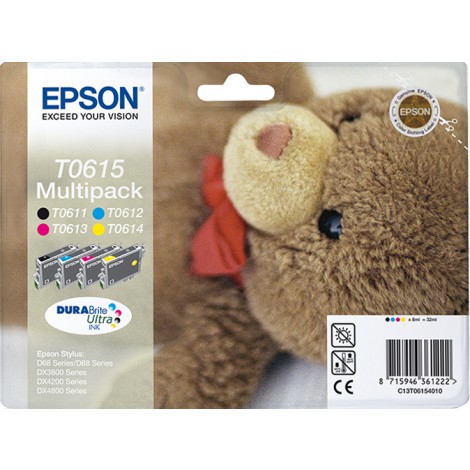 Epson T0615 Multipack (T0611/T0612/T0613/T0614)