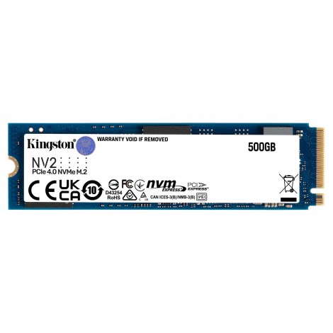 Kingston NV2 500GB M.2 NVMe SSD