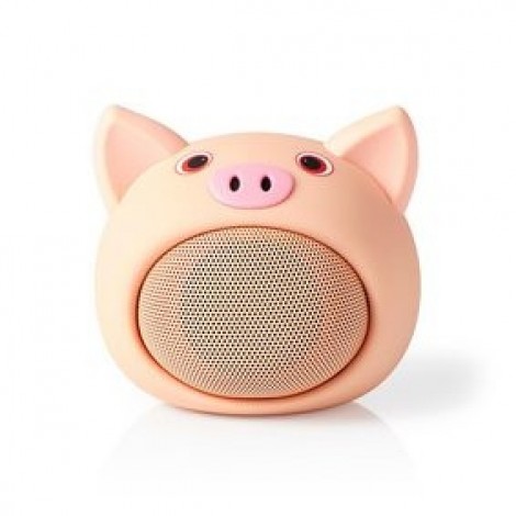 Nedis Animaticks Pinky Pig Bluetooth Speaker