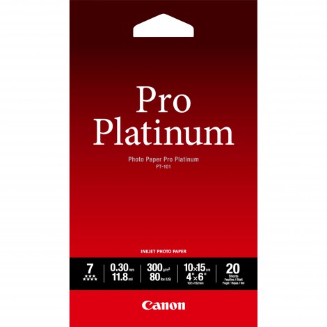 Canon PT-101 10x15 Photo Paper Pro Platinum 300gr (20 vel)