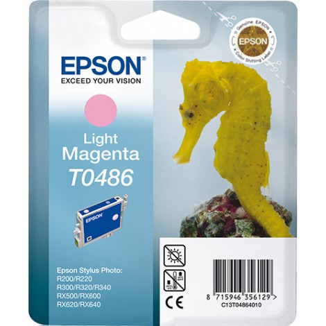 Epson T0486 Inkpatroon (Light Magenta)