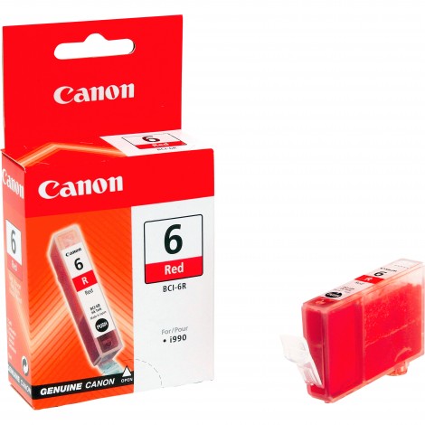 Canon BCI-6R Inkpatroon (Red)