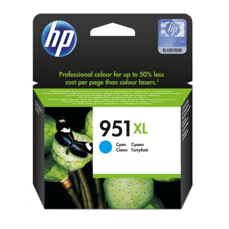 HP CN046AE Inkpatroon (951XL) Cyan