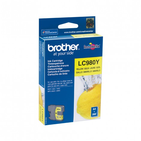 Brother LC-980Y inktcartridge