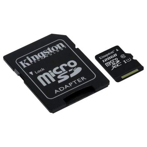 Kingston 128GB Micro SDXC met Adapter