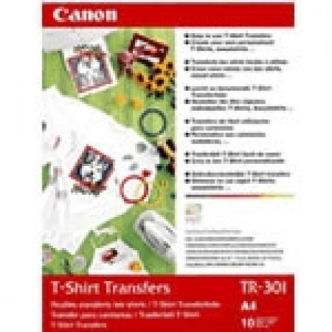 Canon TR-301 Iron-On T-Shirt Transfer Paper A4 10 Vel