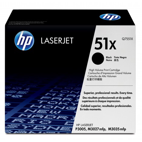 HP Q7551X Tonercartridge (51X)