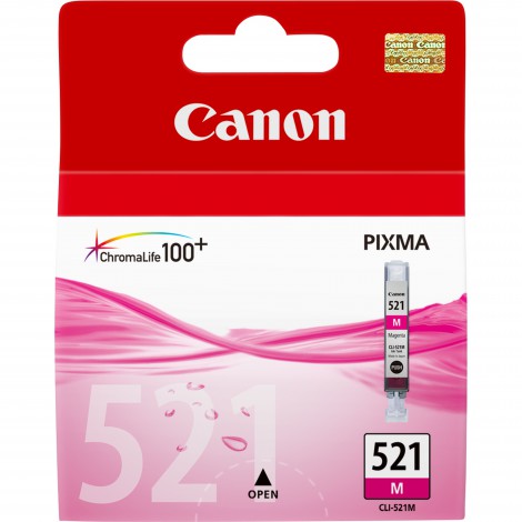 Canon CLI-521M Inktpatroon (Magenta)