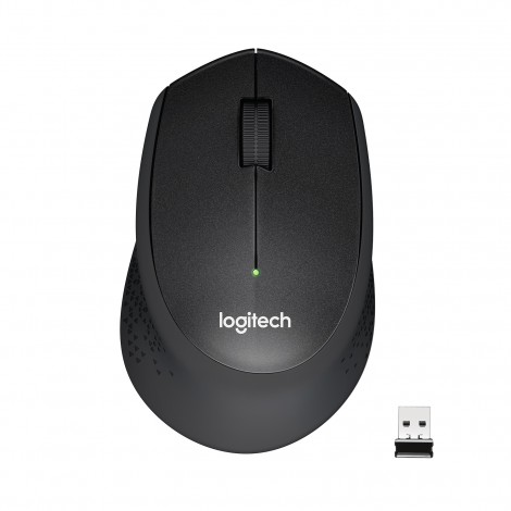 Logitech M330 Wireless Silent Plus Mouse Black
