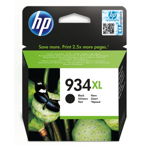HP C2P23AE Inkpatroon (934XL) Zwart