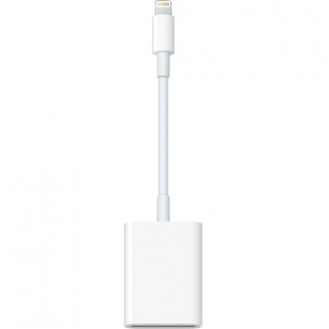 Apple Lightning to SD-card reader