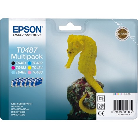 Epson T0487 Multipack (T0481/T0482/T0483/T0484/T0485/T0486)