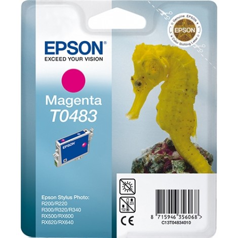 Epson T0483 Inkpatroon (Magenta)