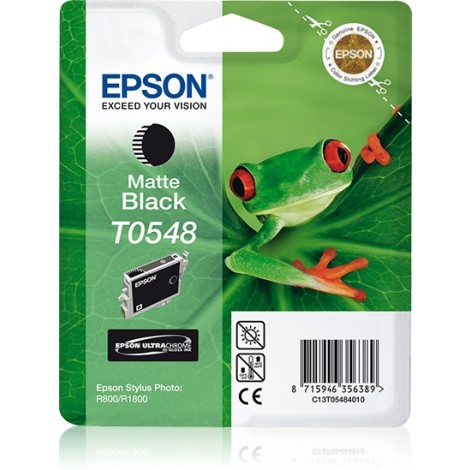 Epson T0548 Inkpatroon (Matte Black)