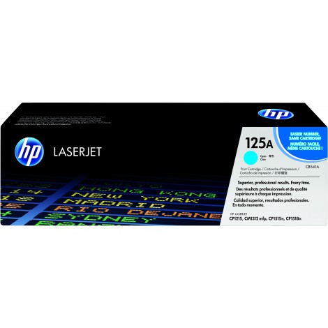 HP CB541A Toner Cartridge Cyan