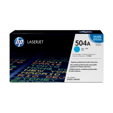 HP CE251A Tonercartridge Cyan (7000 pagina's)