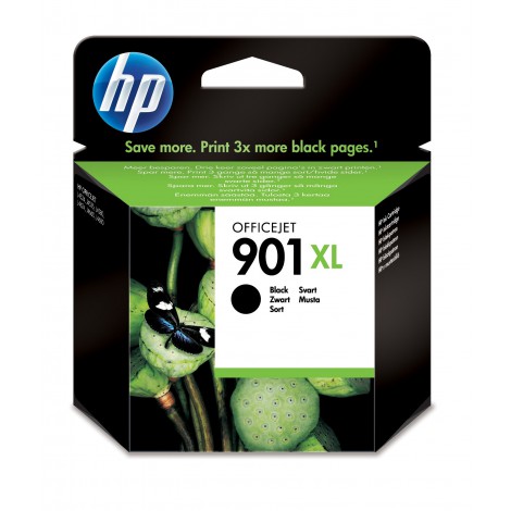 HP CC654A Inkpatroon (901XL) Zwart
