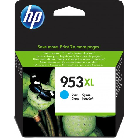 HP F6U16AE Inkpatroon (953XL) Cyan
