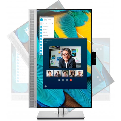 HP EliteDisplay E243m 24 Monitor Full-HD IPS + Webcam & Speaker