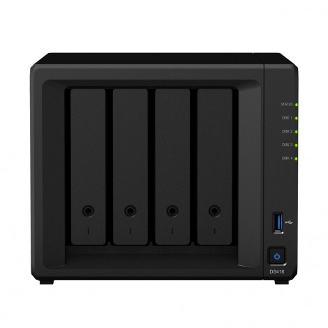 Synology Disk Station DS418 (4 Bay)/2GB/1.4ghz (Quad-Core)