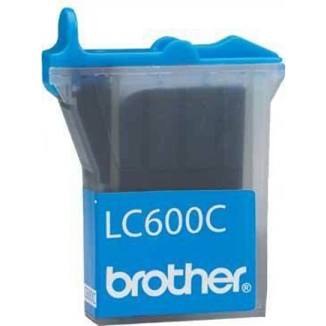 Brother LC-600C Inktpatroon Cyan