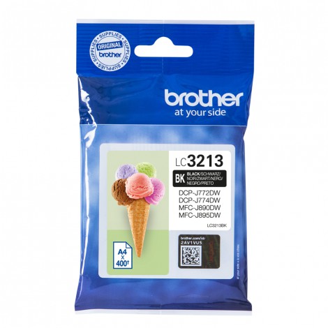 Brother LC-3213BK Black inktcartridge High Capacity