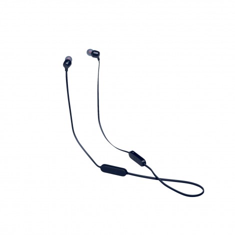 JBL T125 In-ear hoofdtelefoon + micro Blue Bluetooth