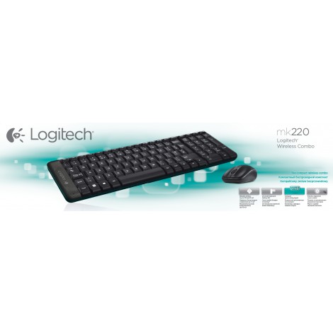 Logitech Wireless Desktop MK220