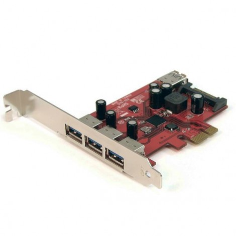 StarTech PEXUSB3S4 4-Poorts USB3.0 PCI-Express Card