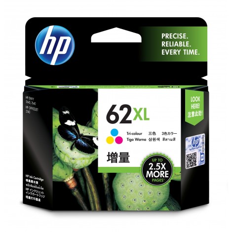 HP C2P07AE (62XL) Color Cartridge