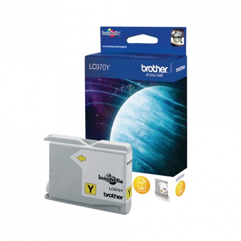 Brother LC-970Y Yellow inktcartridge