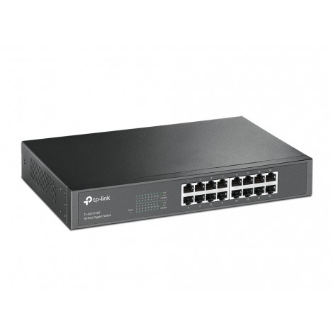 TP-Link TL-SG1016D 16-Poorts 10/100/1000 Mbit Netwerkswitch