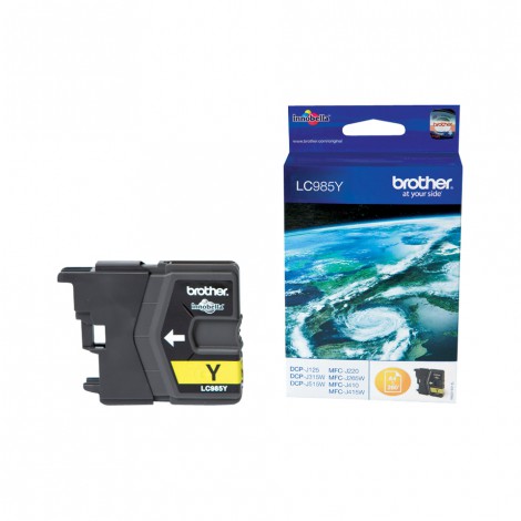 Brother LC-985Y Yellow inktcartridge