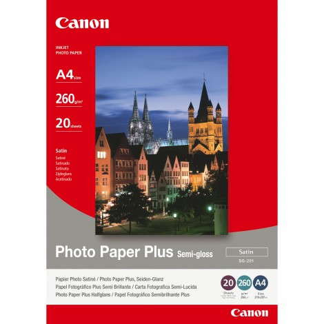 Canon SG-201 A4 Photopaper Satin 260gr (20 vel)