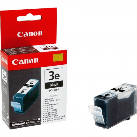 Canon BCI-3eBK Inkpatroon (Zwart)