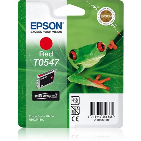 Epson T0547 Inkpatroon (Red)