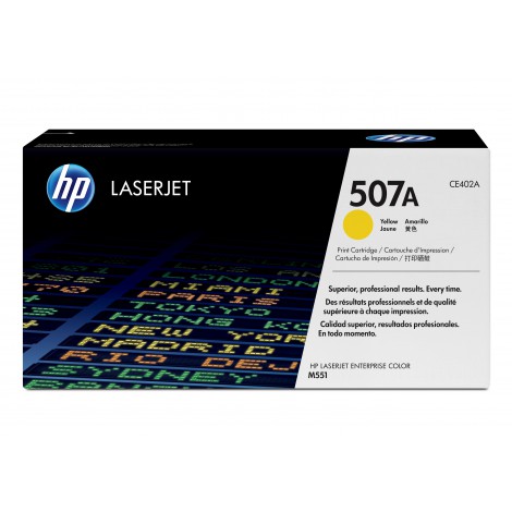 HP CE402A Tonercartridge (507A) Yellow
