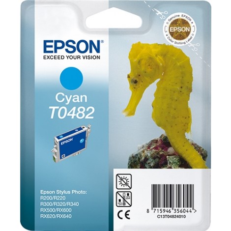 Epson T0482 Inkpatroon (Cyan)