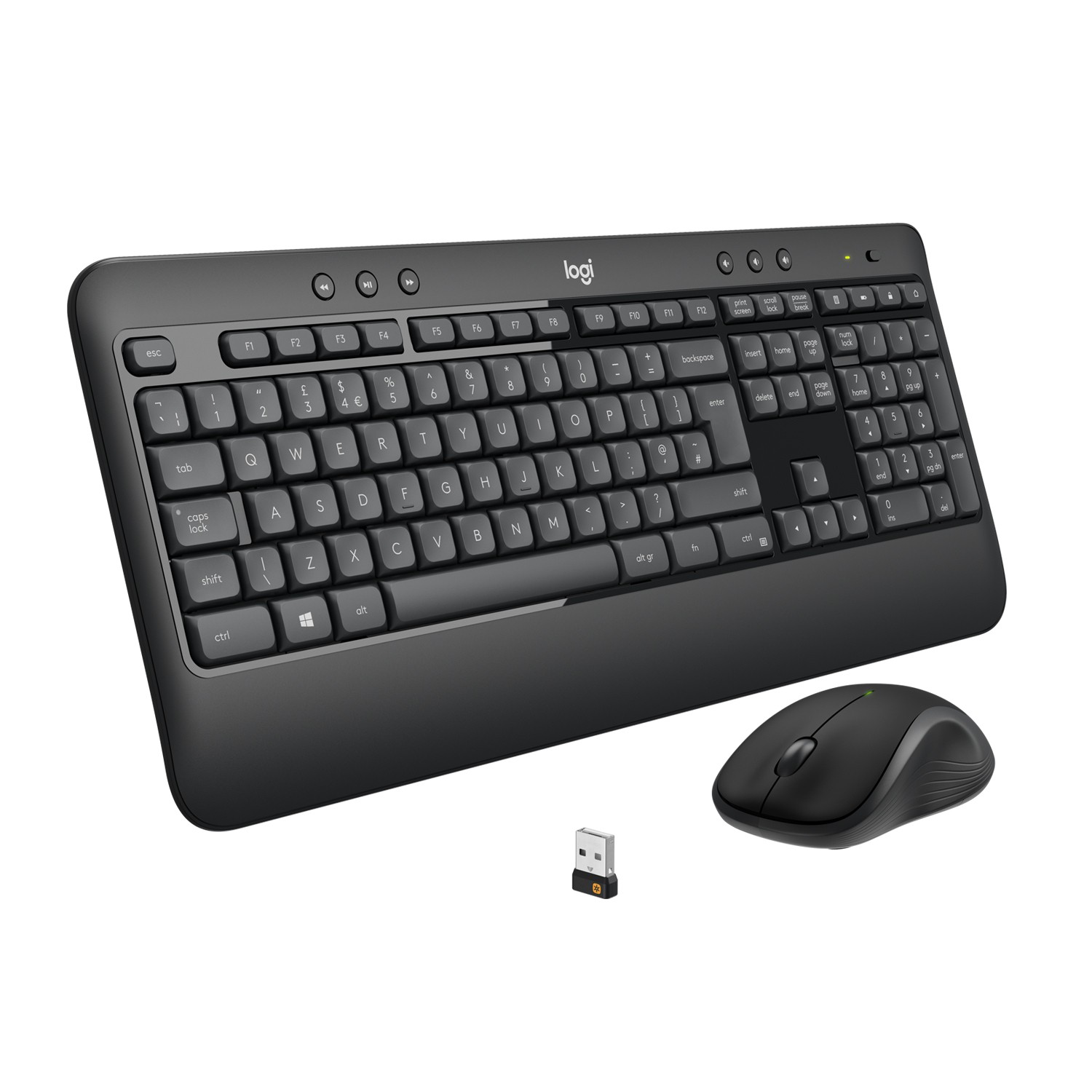 Inactief tussen Defecte Logitech Wireless Desktop MK540 | Compèl Computers