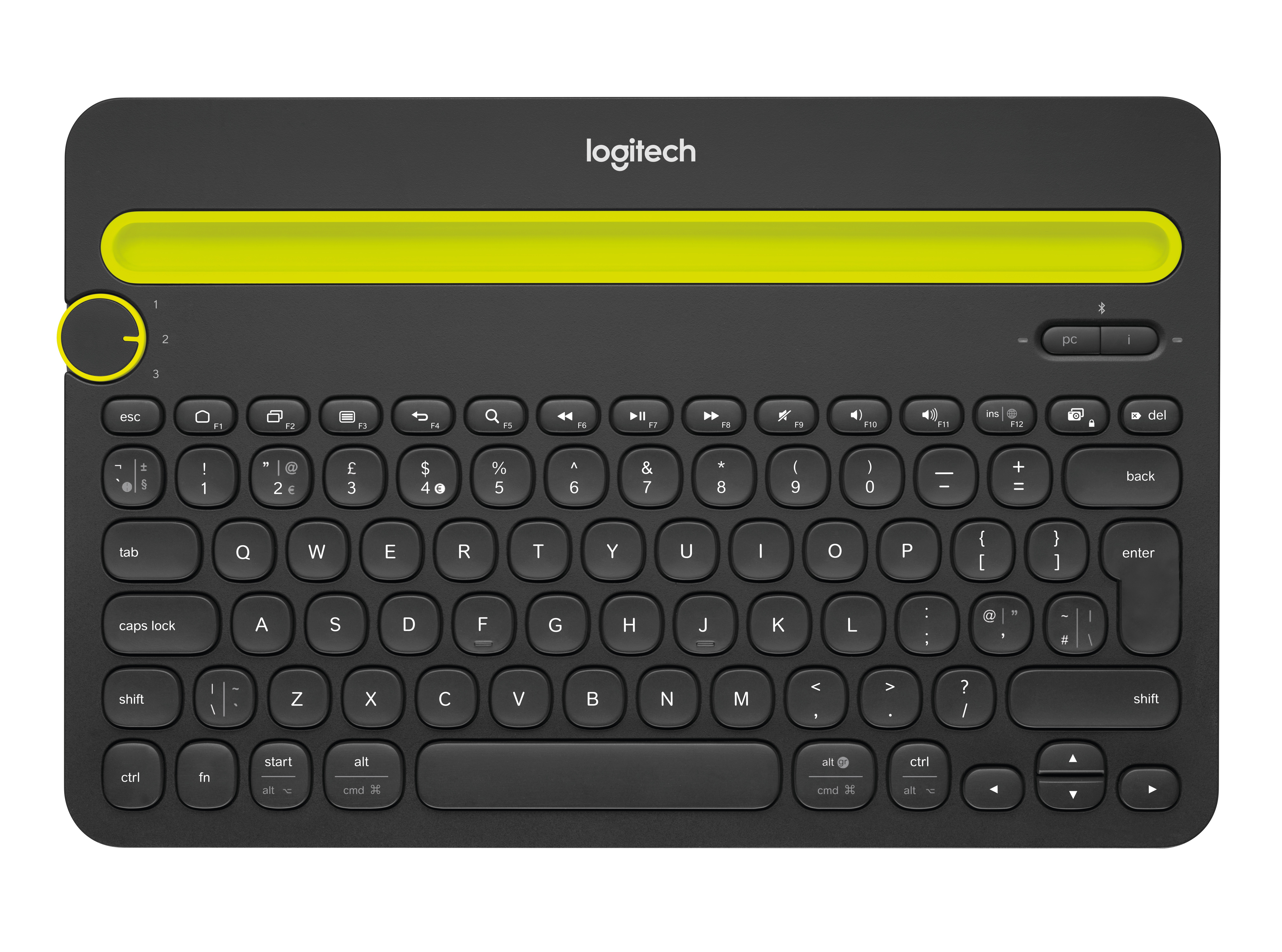 Logitech Bluetooth Multi Device Keyboard K480 Black Compel Computers Logitech Bluetooth Multi Device Keyboard K480 Black Compel Computers