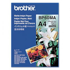 Brother BP60MA A4 Matte Inkjet Paper 145gr (25 vel)