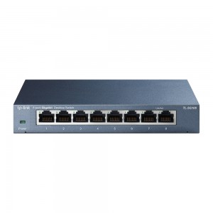 TP-Link TL-SG108 8-Poorts Gigabit Netwerkswitch Metal