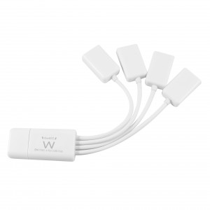ACT AC6210 4-Poorts Flexibele USB Hub USB2.0
