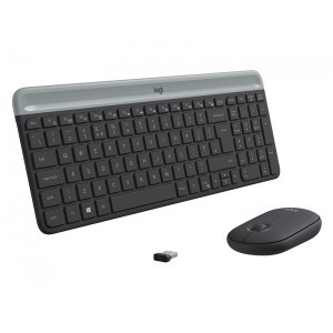 Logitech Wireless Desktop MK470 Black