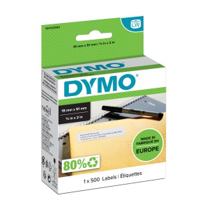 Dymo 11355 Adres Etiket 19x51mm 1 rol (500 etiketten)