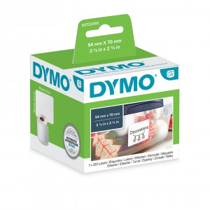 Dymo 99015 Verzend Badge Etiket 54x70mm 1 rol (320 etiketten)